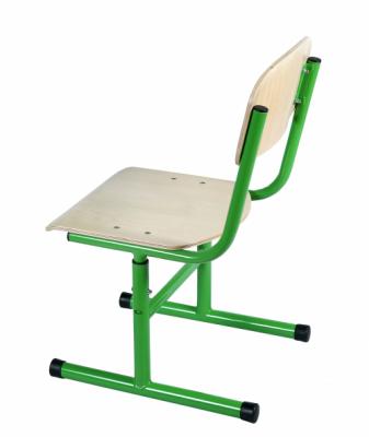 Т-подібний учн. стілець АНШАР ГРУП (190169), рост.гр. №5-7 (опція р.г.№4). Каркас із потовщеної круглої труби, регульованою глибиною та висотою сидіння.